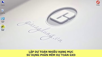 Video 6   Lập dự toán nhiều hạng mục trên cùng 1 file dự toán   Dự toán GXD 10