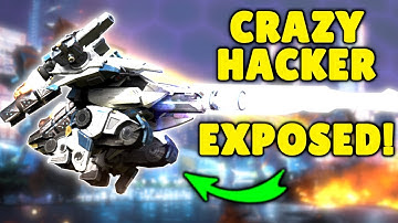 Insane HACKER EXPOSED!!! War Robots Crazy Speed Cheater Gameplay WR