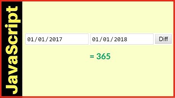 JavaScript - How To Get The Difference Between Two Dates In JS [ with source code ]