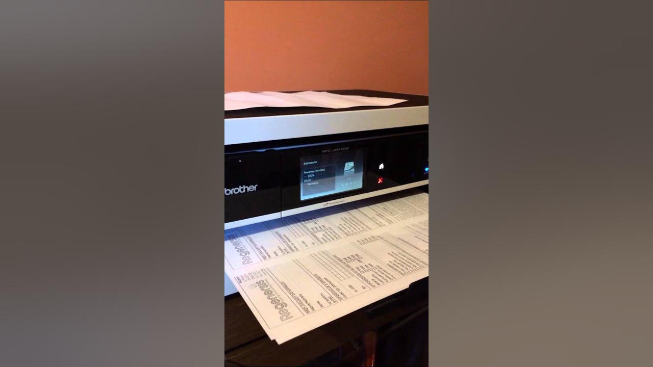 Brother mfcj4510dw slowly!!! YouTube