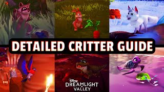 Celebrity DISNEY Dreamlight Valley. Critters, Companions, Their Favorite Food and How to Approach Them. Profile