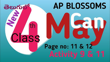 Making request using can and may I AP New Syllabus I Blossoms 4th Class English