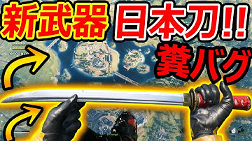 【CoD:BOCW】新武器! 日本刀が追加。。が糞バグだらけで酷いww『空中リスポーンで空が飛べる!!()』【実況者ジャンヌ】