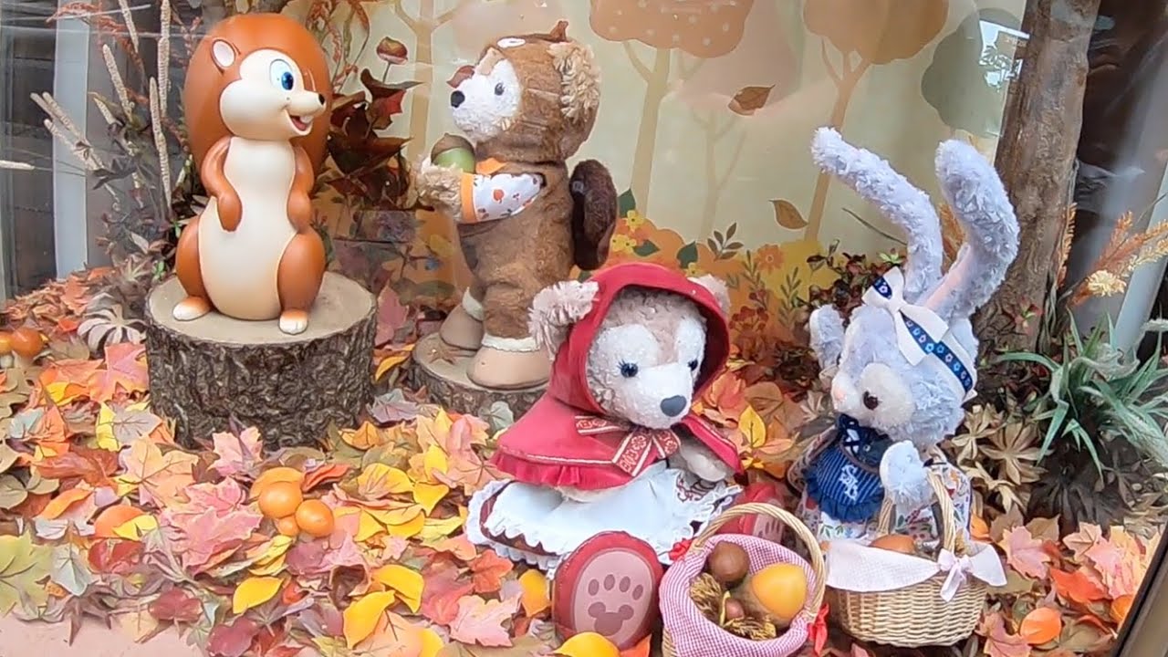 ダッフィー&フレンズ ダッフィーたちの秋のぼうけん 雨傘 ダッフィー