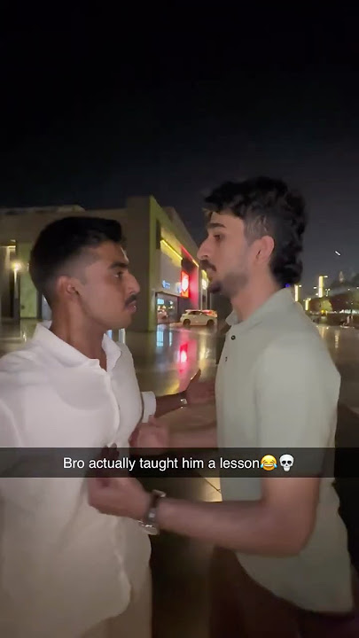 Bro really taught him a lesson 😭💀