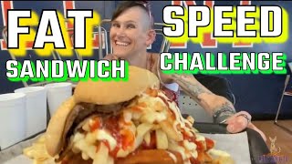 THE FATTEST SANDWICH CHALLENGE EVER!! IT HAS EVERYTHING! SPEED CHALLENGE NEXT UP!! UNDEFEATED