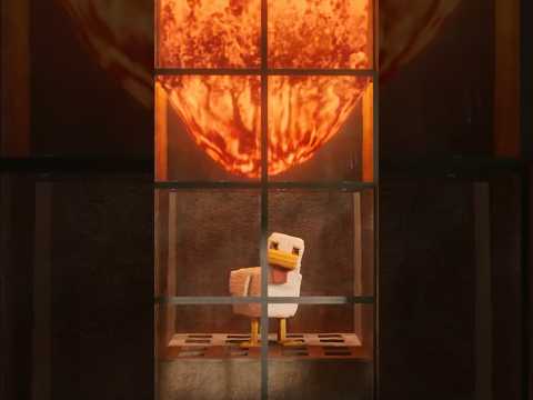 Ферма Жареной Курочки Из Фильма Майнкрафт 😉 #minecraft #майнкрафт #minecraftbuilding #shorts