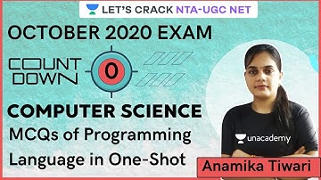 MCQs of Programming Language in One-Shot | Computer Science | Target NTA-UGC NET Paper-2 for 2020
