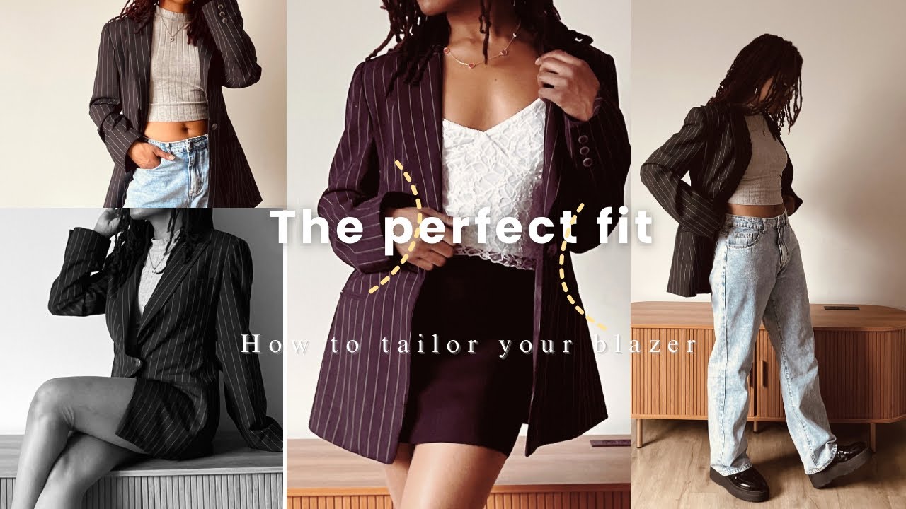 How to Tailor your blazer at home 🪡 