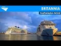 Britannia arrives in Southampton (16/05/2021)