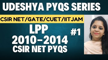 CSIR NET Dec 2024LPP Linear Programming|CSIR NET PYQS 2010-2024|GATE|CUET PG|IIT JAM|Vaishali Tiwari