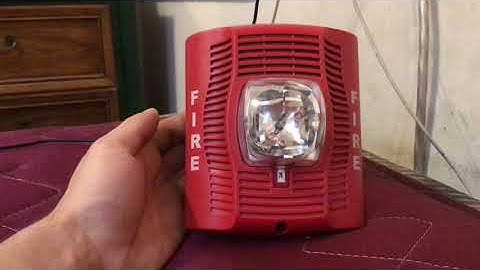 REVIEW OF THE SYSTEM SENSOR SPSR SPEAKER STROBE AND A TEST!