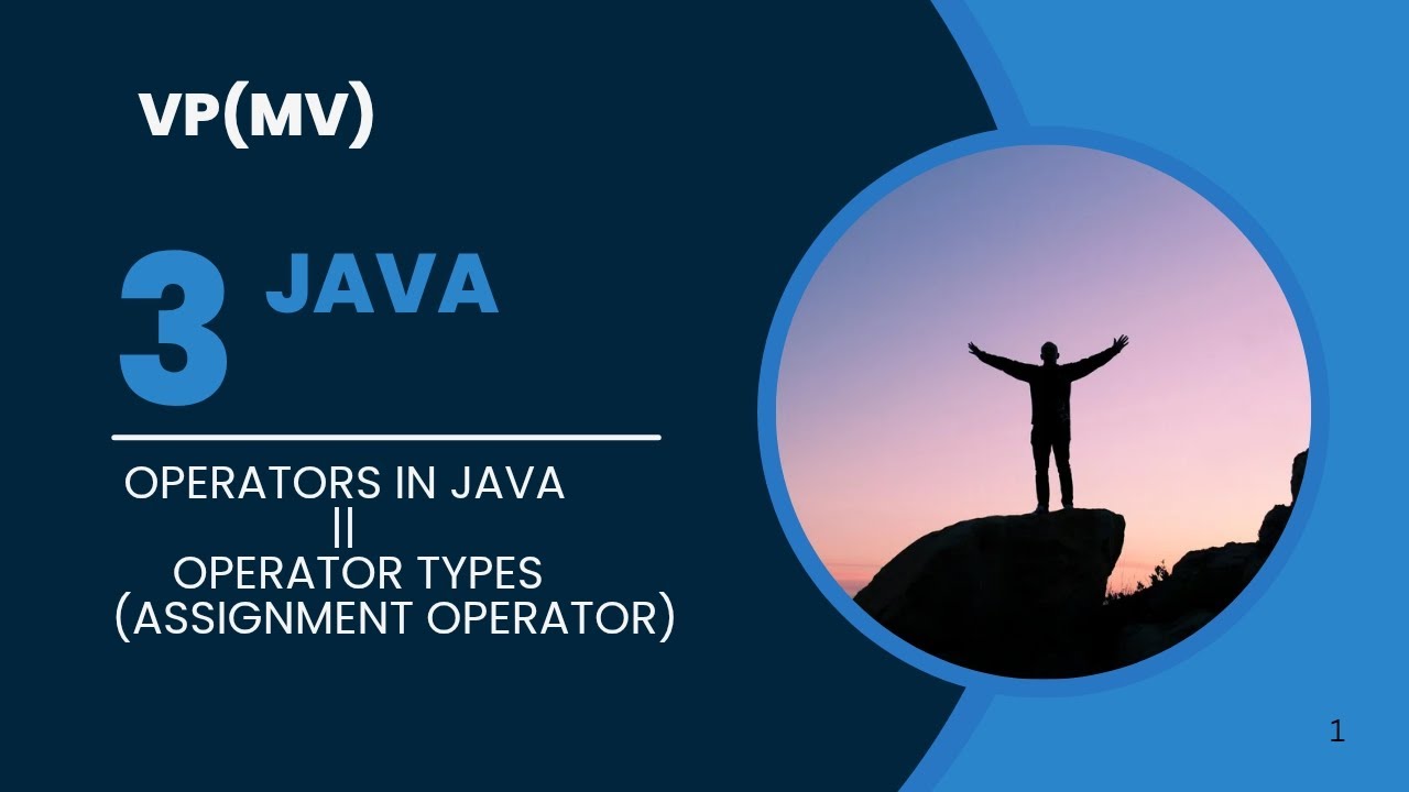Types of operators || Assignment Operators - YouTube