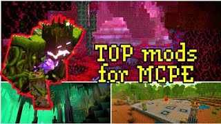 5 BEST MODS FOR MINECRAFT PE!!! Biomes, creatures, structures. screenshot 5