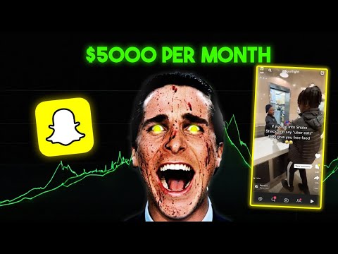 How To Make 5000 MONTH From Snapchat SPOTLIGHT 