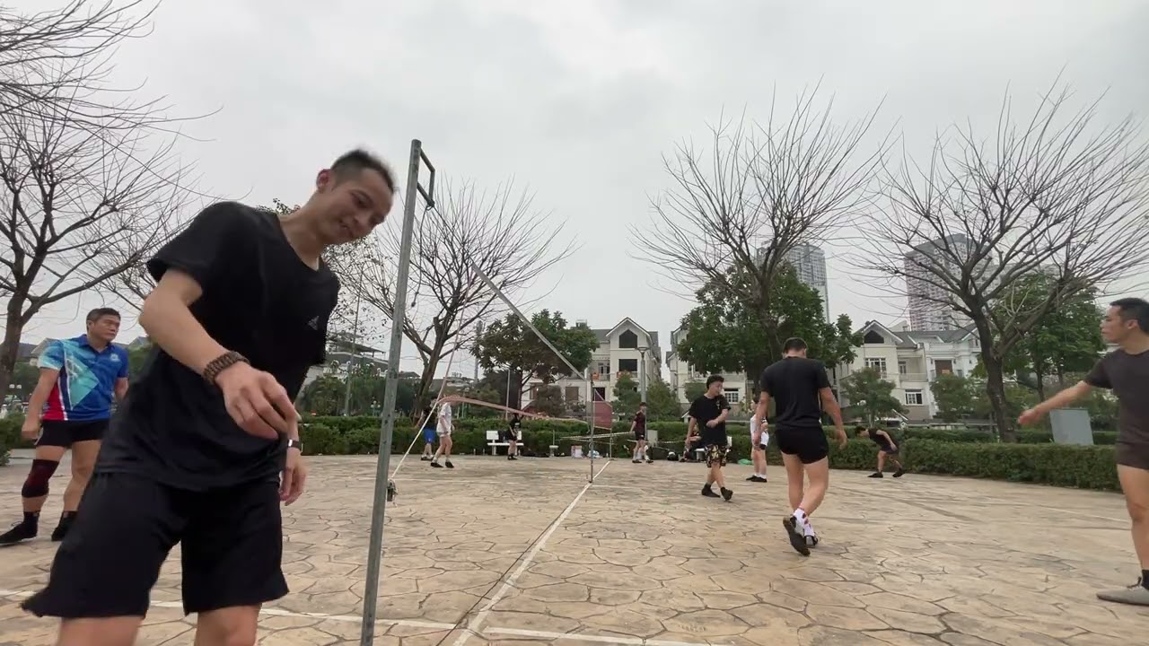 Sư Bùi Khai xuân tại sân cầu CLB CV Thiên Văn Học Hà Đông p1