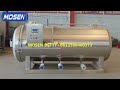 DN1230 industrial steam autoclave for agave rice noodles
