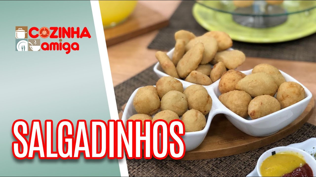 Salgadinhos de Micro-ondas - Silvia Branconaro | Cozinha Amiga (27/01/20)