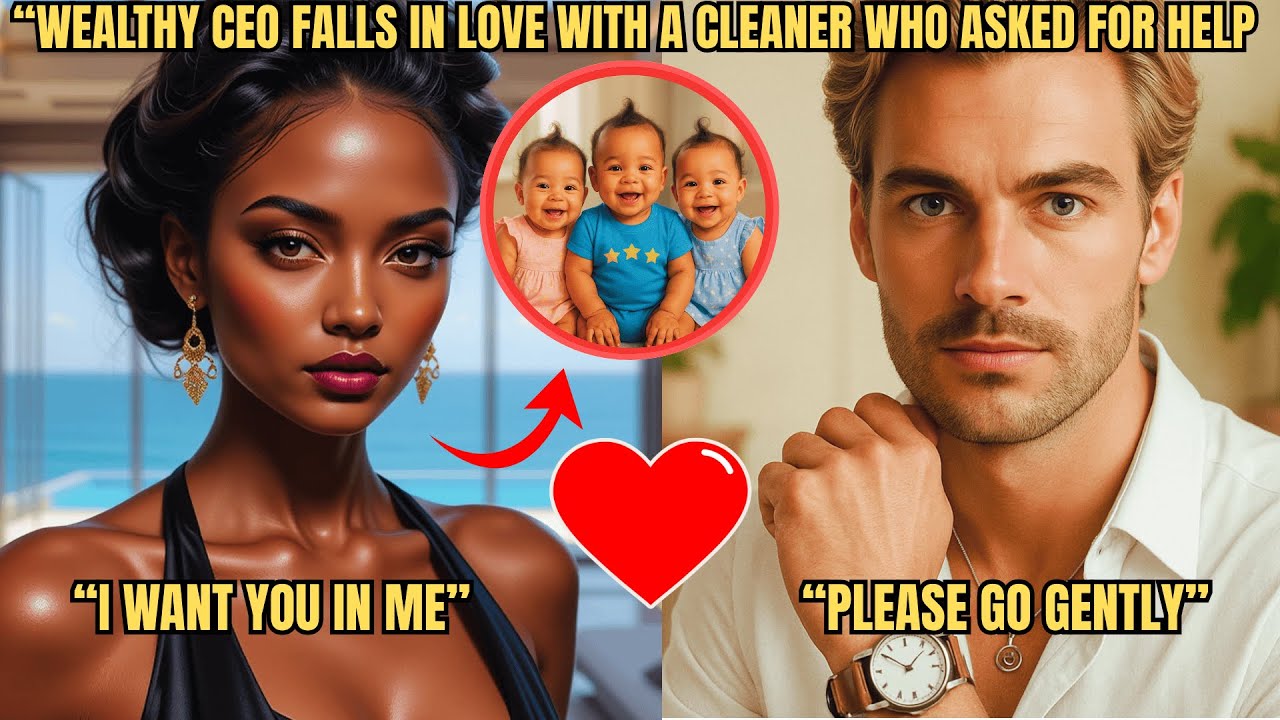 MILLIONAIRE FALLS IN LOVE WITH A CLEANER WHO ASKED FOR HELP CHANGING CLOTHES-SHE GAVE HIM TRIPLETS.