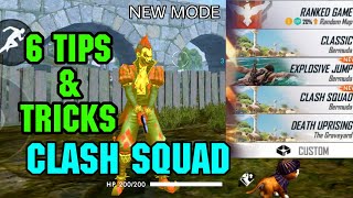 NEW UPDATE AUGUST 2019 || NEW CLASH SQUAD MODE FULL TIPS & TRICKS || GARENA FREEFIRE screenshot 5