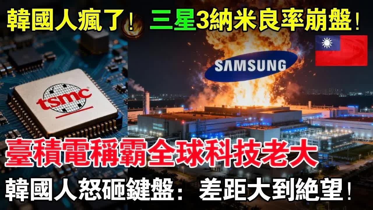 全球92% AI晶片全臺灣造！臺灣小島竟是全球科技隱形老大？！韓國人砸鍵盤崩潰：以前嘲笑代工小島，現在服氣到吐血！#taiwan #台灣 #台湾
