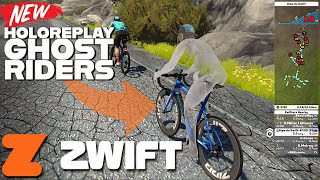 ZWIFT 'HoloReplay' Ghost Riders: Race Yourself // Pace Yourself!