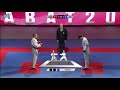 Karate 1 Rabat 2019. Final: Ali Asghar Asiabari (IRA) vs. Stanislav Horuna (UKR)