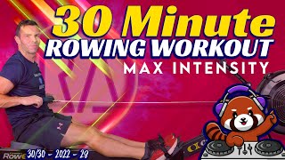30 Minute RowAlong - MAX Intensity Row - WITH MUSIC - 28