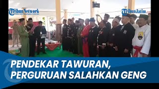 PERGURUAN SILAT TULUNGAGUNG PECAT Anggota yang Terlibat Tawuran