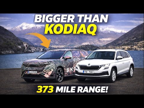 Video New Skoda Peaq Electric SUV Is Huge And Packed With Tech