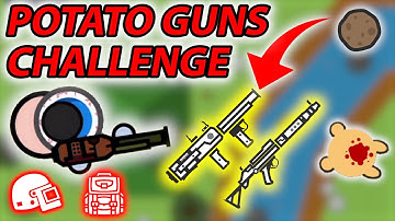 ONLY POTATO GUNS CHALLENGE! | Surviv.io