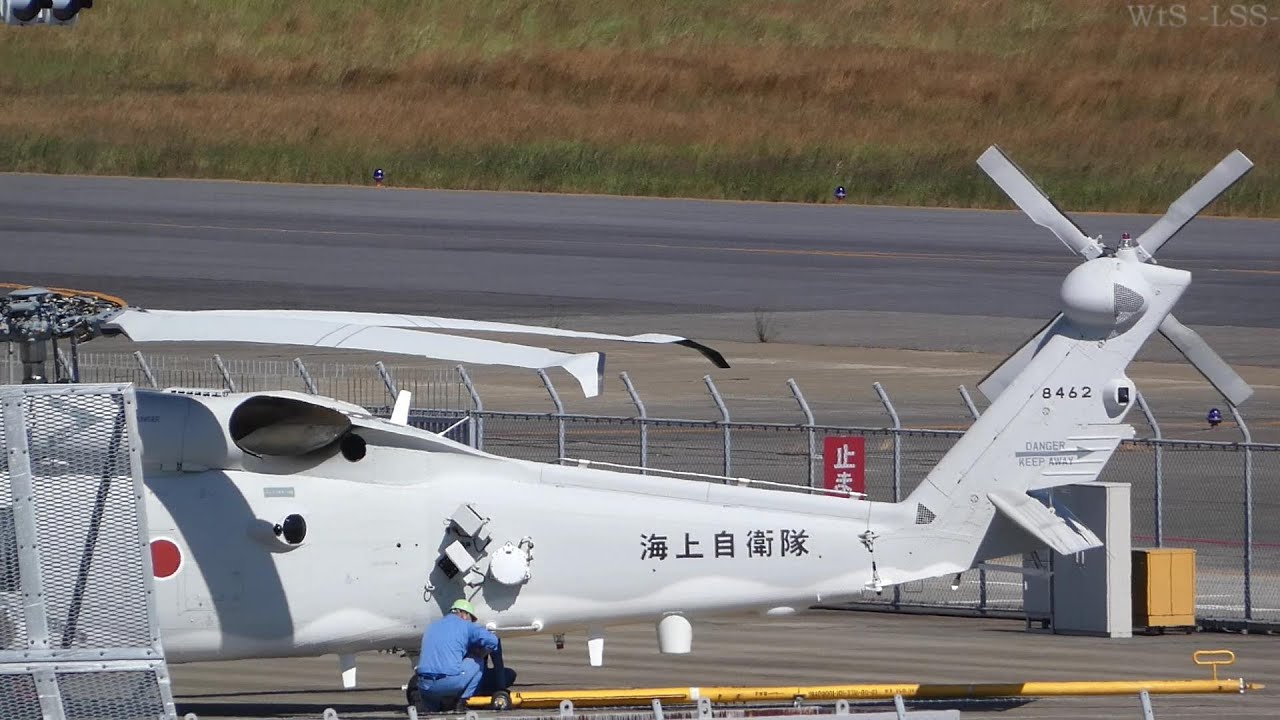 Oct.2019 Helicopter Airport 名古屋空港 航空自衛隊 小牧基地 三菱重工 小牧南工場 SH60 UH60 ヘリコプター