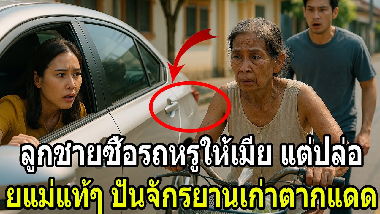 เสียงจักรยานเก่าของแม่ที่ดังกว่าเสียงสตาร์ทรถเบนซ์ของลูกชาย เมื่อความจริงเปิดเผย ทุกคนในบ้านก็เข้