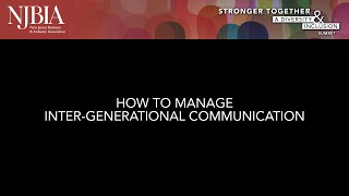 How to Manage Inter-Generational Communication