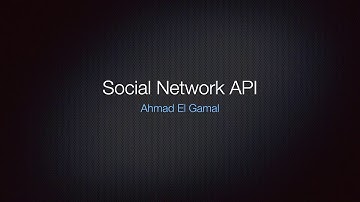 Social Network API