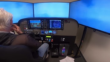 NUS-G1KS (Single Engine G1000) ILS Approach 1000 ft  ceiling