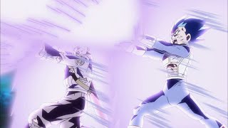 Father-Son Galic Gun | Trunks & Vegeta vs Fused Zamasu