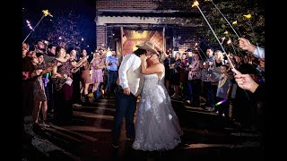 The Hog Rock Cafe &amp; Event Center: Brilynn &amp; Eric wedding video