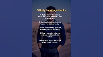 Top 5 Body Language Tips to Boost Confidence and Communication Skills