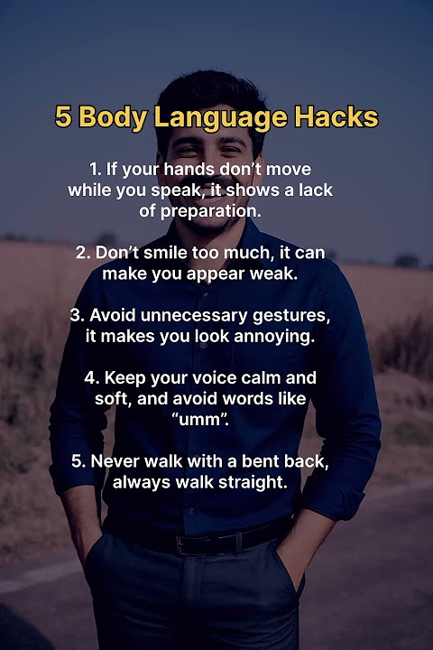 Top 5 Body Language Tips to Boost Confidence and Communication Skills
