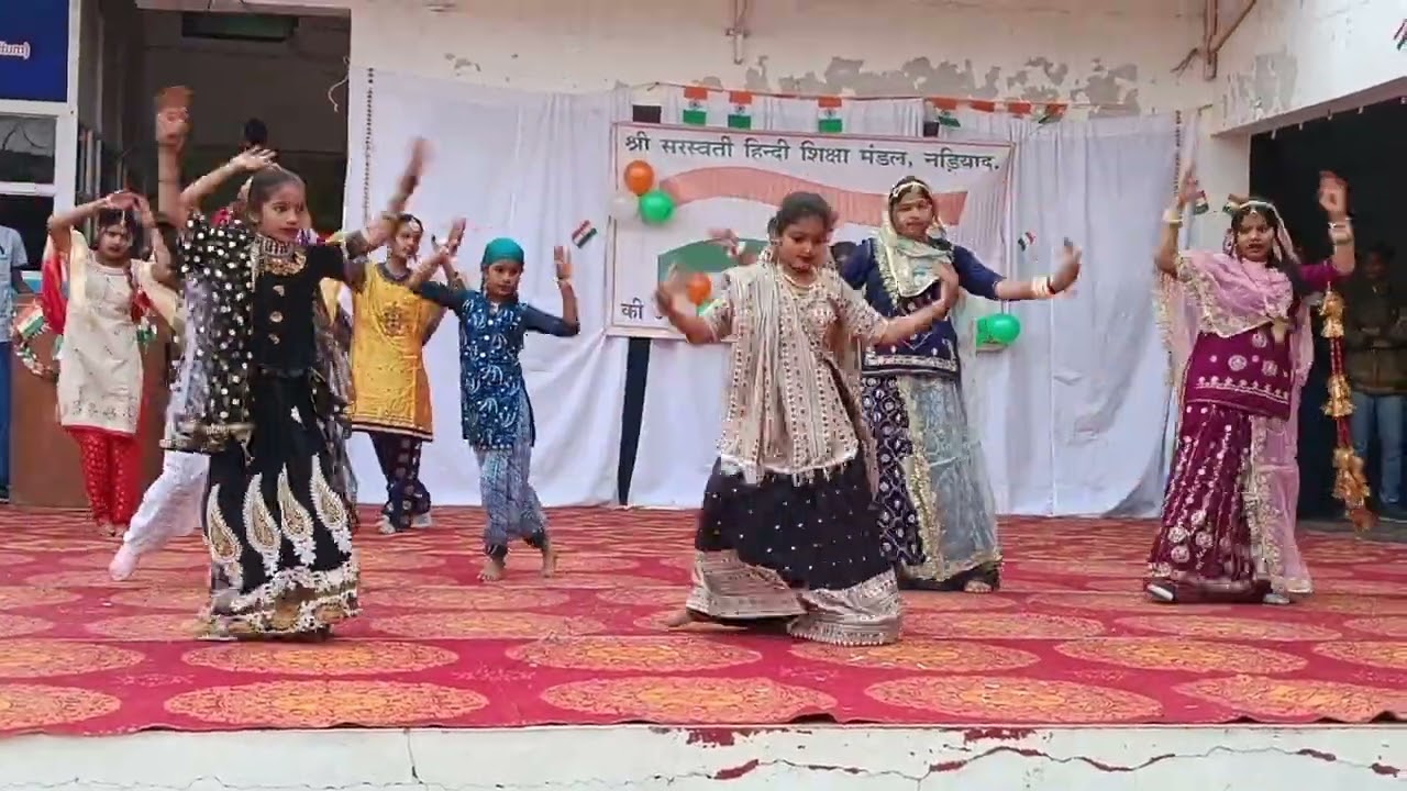 खंबा घानी लोकगीत//लोकनृत्य//ढोली तारो ढोल बाजे//bhumro//26january festival//Annual day celebration//