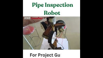 DIY Pipe Inspection Robot | DIY Pipe Cleaning Robot | Build Your Own Automated Pipe Cleaner
