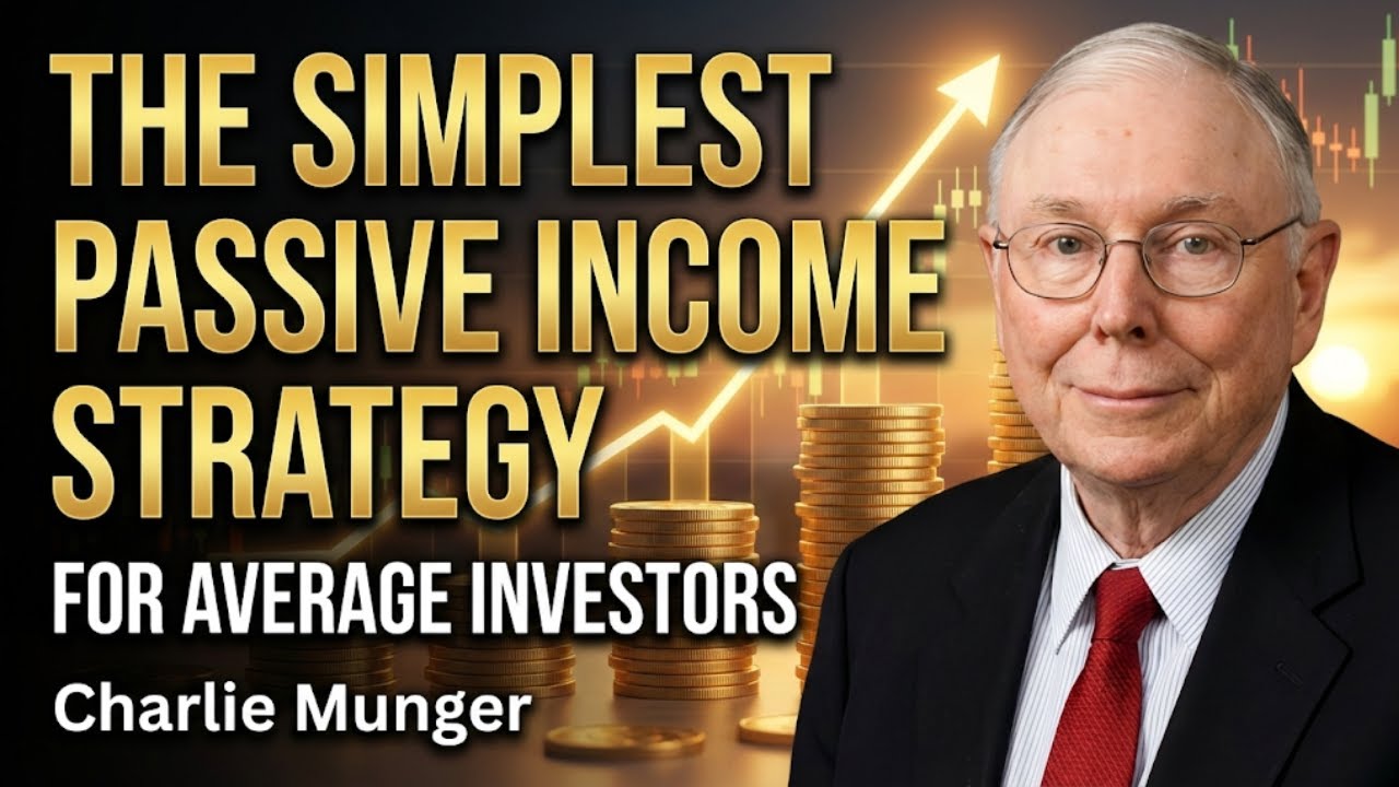 Charlie Munger- The Simplest Passive Income Strategy for Average Investors