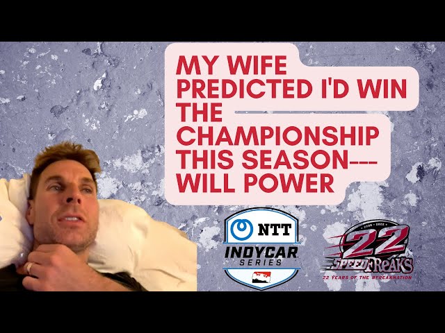 IndyCar champion Will Power credits career confidence to wife's