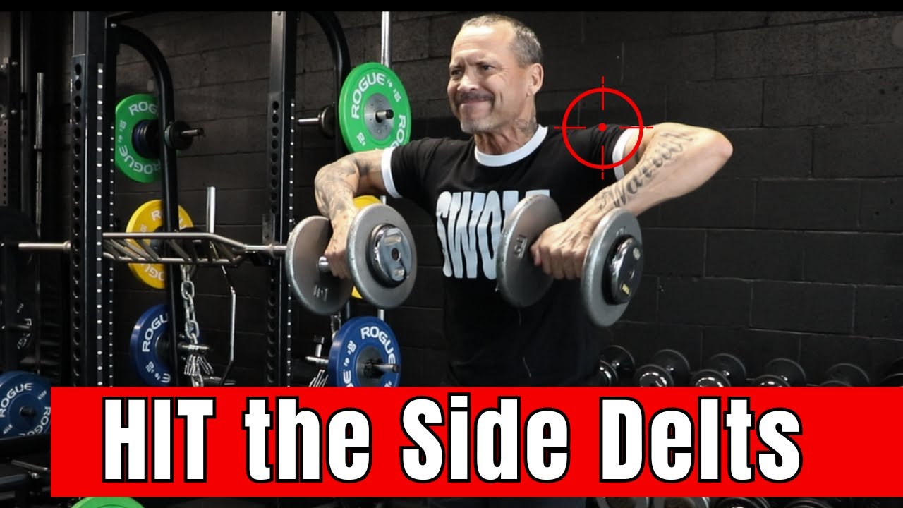 Target Your Side Deltoids with Dumbbell Upright Rows | Shoulder Workout ...