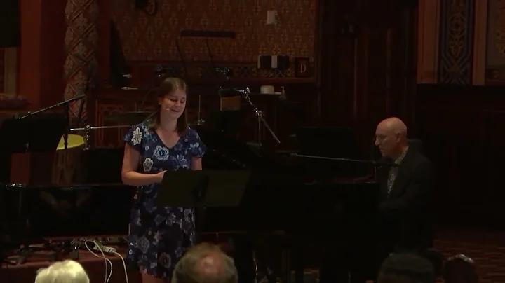 Cantor Jenna Pearsall performs "The Man I Love" by...