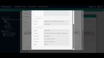 VM Explorer Restore from Tape backup