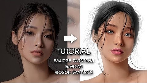Tutorial Smudge Painting "Autodesk Sketchbook"