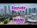 Flying over Bayside | Miami | 4K Drone Video