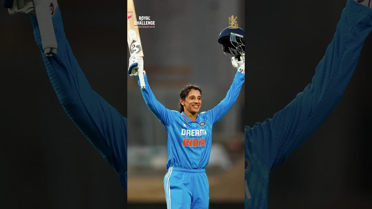 She is her, she's unstoppable, she's invincible. 🫡 | Smriti Mandhana | RCB Shorts